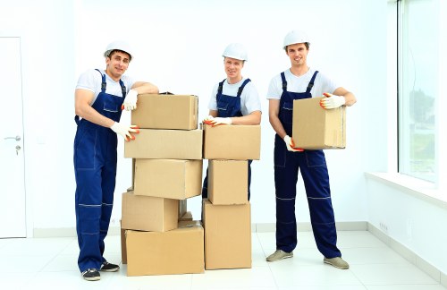 Professional local removals team planning a move in Beckenham