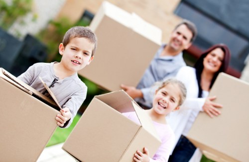 Safe and organised storage space for furniture and boxes