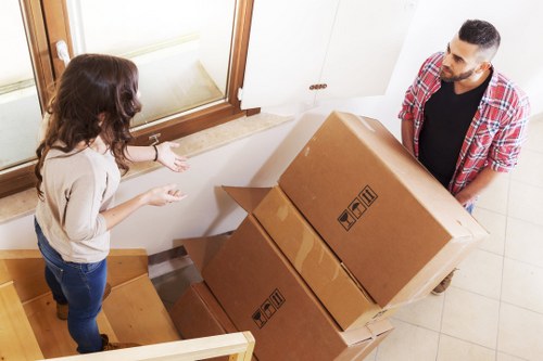 Apartment move logistics in Beckenham with van access and packing