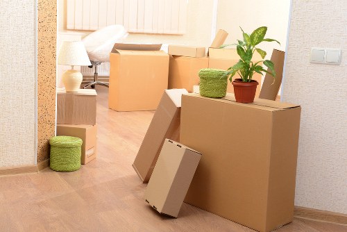 Moving day loading van for house removals in Beckenham