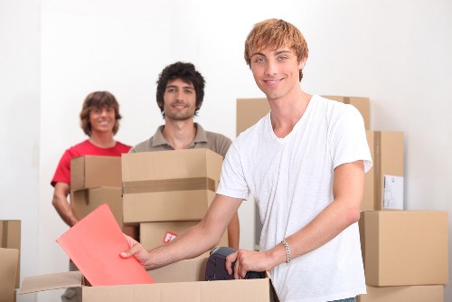 A customer choosing the right storage unit size in Beckenham