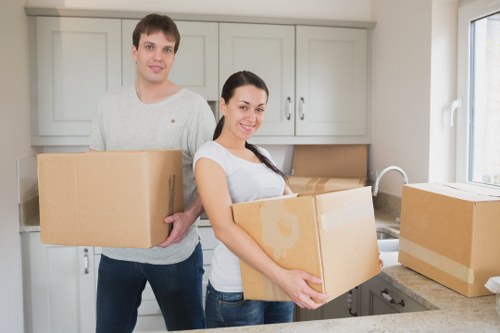 Organised filing and archive boxes for document storage in Beckenham